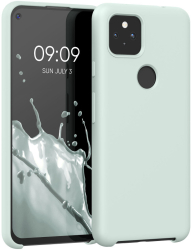 Husa pentru Google Pixel 5a Silicon Verde 55207.200 kwmobile 