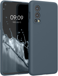 Husa pentru OnePlus Nord 2 5G Silicon Albastru 56070.202 kwmobile 