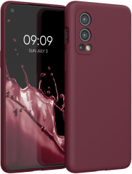 Husa pentru OnePlus Nord 2 5G Silicon Rosu 56070.190 kwmobile 