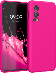 Husa pentru OnePlus Nord 2 5G Silicon Roz 56070.77 kwmobile 