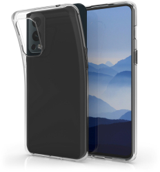 Husa pentru OnePlus Nord 2 5G Silicon Transparent 56032.03 kwmobile 