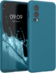Husa pentru OnePlus Nord 2 5G Silicon Verde 56070.57 kwmobile 