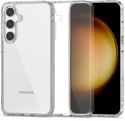 Husa Tech-Protect FlexAir Hybrid pentru Samsung Galaxy S24+ Plus Transparent 