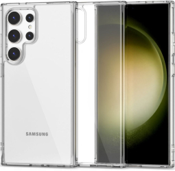 Husa Tech-Protect FlexAir Hybrid pentru Samsung Galaxy S24 Ultra Transparent 