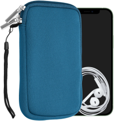 Husa Universala pentru telefon M - 5 5 inch Neopren Albastru 46188.2.145 kwmobile 