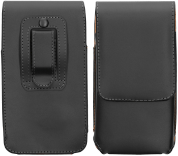 Husa Universala pentru telefon M - 5 5 inch Piele ecologica Negru 56380.2.01 kwmobile 