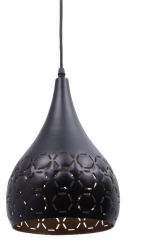 Lustra de bucatarie LuminiLux Negru 15 cm Metal E27 