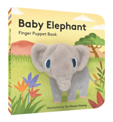 Baby Elephant Finger Puppet Book - Yu-Hsuan Huang Illustrator 
