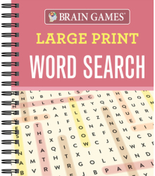 Brain Games Large Print Word Search - Publications International Editor 