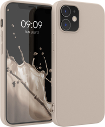 Husa pentru Apple iPhone 12 / iPhone 12 Pro Silicon Crem 53938.96 kwmobile 