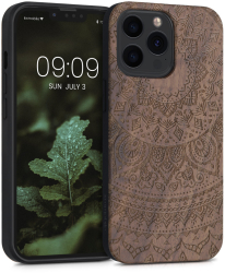 Husa pentru Apple iPhone 13 Pro Lemn Maro 55967.07 kwmobile 