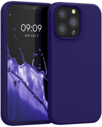 Husa pentru Apple iPhone 13 Pro Silicon Albastru 55880.226 kwmobile 
