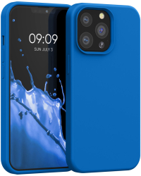 Husa pentru Apple iPhone 13 Pro Silicon Albastru 55880.228 kwmobile 