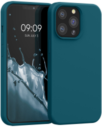 Husa pentru Apple iPhone 13 Pro Silicon Verde 55880.57 kwmobile 