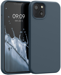 Husa pentru Apple iPhone 13 Silicon Albastru 55878.202 kwmobile 
