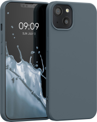Husa pentru Apple iPhone 13 Silicon Albastru 55948.202 kwmobile 