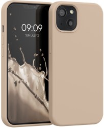 Husa pentru Apple iPhone 13 Silicon Crem 55878.154 kwmobile 