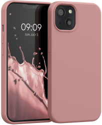 Husa pentru Apple iPhone 13 Silicon Roz 55878.193 kwmobile 