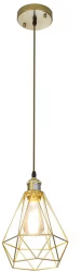 Lustra bucatarie LuminiLux Gold 20 cm Metal E27 