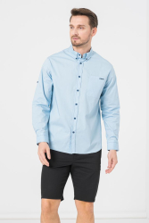 CAMASA CASUAL BARBATI LIGHT BLUE XXL 