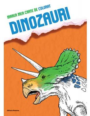 Prima Mea Carte De Colorat Dinozauri 