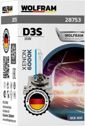 Bec xenon D3S 6000K UV Wolfram