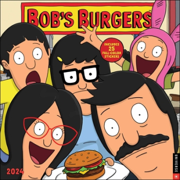 Bob s Burgers 2024 Wall Calendar - Twentieth Century Studios Inc Auth 
