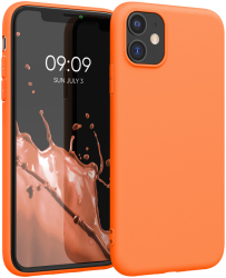 Husa pentru Apple iPhone 11 Silicon Portocaliu 49787.150 kwmobile 