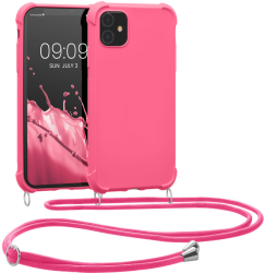 Husa pentru Apple iPhone 11 Silicon Roz 53838.77 kwmobile 