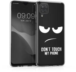 Husa pentru Samsung Galaxy A12 Silicon Alb 54210.04 kwmobile 