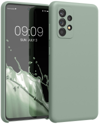 Husa pentru Samsung Galaxy A52 / Galaxy A52 5G / Galaxy A52s 5G Silicon Verde 54347.172 kwmobile 