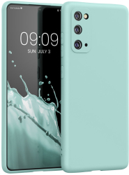 Husa pentru Samsung Galaxy S20 FE Silicon Verde 56682.200 kwmobile 