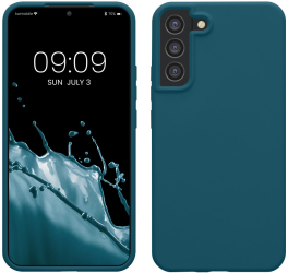 Husa pentru Samsung Galaxy S22 Plus Silicon Verde 56761.57 kwmobile 