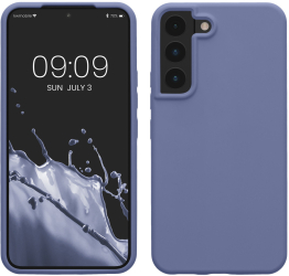 Husa pentru Samsung Galaxy S22 Silicon Albastru 56756.168 kwmobile 