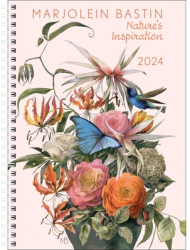 Marjolein Bastin Nature s Inspiration 12-Month 2024 Engagement Calendar - Marjolein Bastin Author 