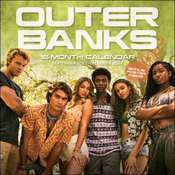 Outer Banks 16-Month 2023-2024 Wall Calendar September 2023-December 2024 - Netflix Author 