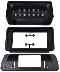 Rama Adaptoare pentru Navigatii Auto de 9 Inch cu Cablu ISO de 30cm Compatibilitate Universala Culoare Negru 