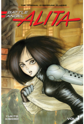 Battle Angel Alita 1 Paperback - Yukito Kishiro Author 