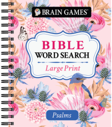 Brain Games - Large Print Bible Word Search Psalms - Pil Edited Editor 