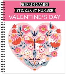 Brain Games - Sticker by Number Valentine s Day - Publications International Ltd Aut 