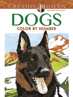 Creative Haven Dogs Color by Number Coloring Book - Diego Jourdan Pereira Author 