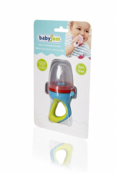 Dispozitiv de hranire din silicon BabyJem Fruits and Vegetables Culoare Multicolor 