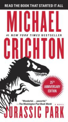 Jurassic Park A Novel - Michael Crichton Author 