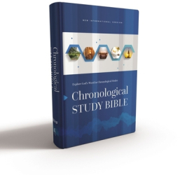 Niv Chronological Study Bible Hardcover Comfort Print Holy Bible New International Version - Kath 
