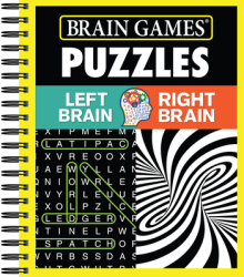 Brain Games Right Brain Vs Left Brain - Ltd Publications International Edi 