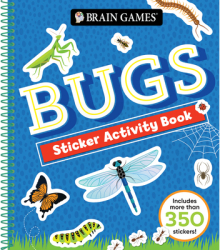 Brain Games - Sticker Activity Bugs - Publications International Ltd Aut 
