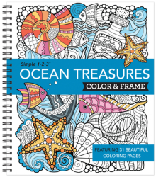 Color and Frame Ocean Treasures - Publications International Ltd Edi 