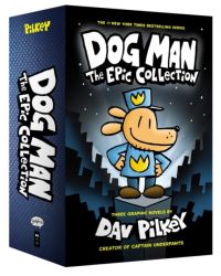 Dog Man The Epic Collection From the Creator of Captain Underpants Dog Man 1-3 Boxed Set - Dav Pi 