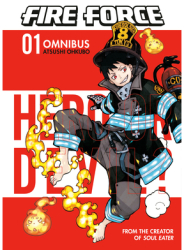 Fire Force Omnibus 1 Vol 1-3 - Atsushi Ohkubo Author 