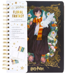 Harry Potter Floral Fantasy 12-Month Undated Planner - Insights Author 